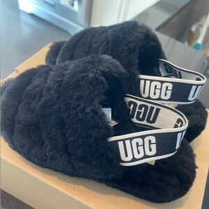 UGG shearling slippers